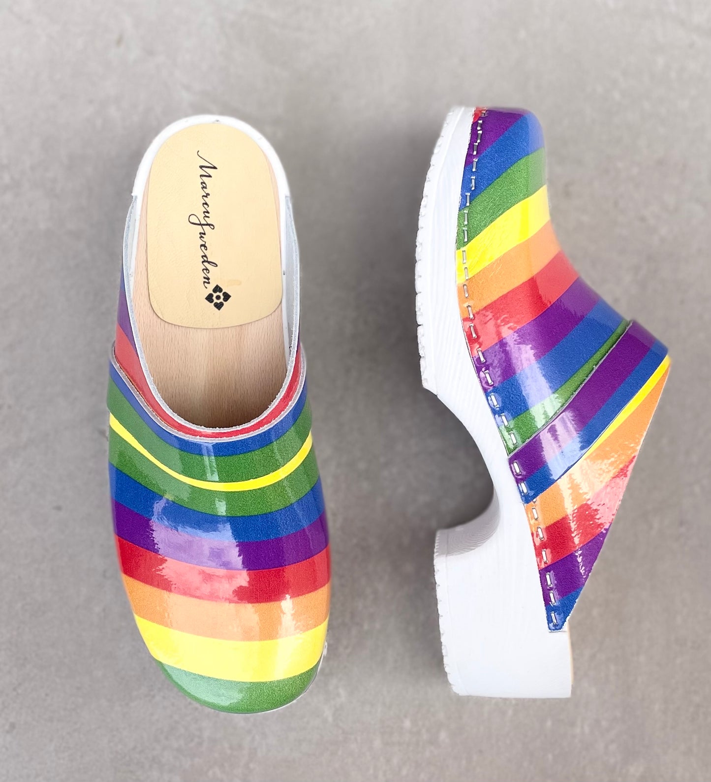 Majken, mjuk träsko, pride