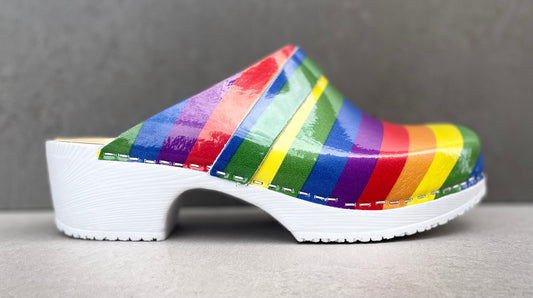 Majken, mjuk träsko, pride